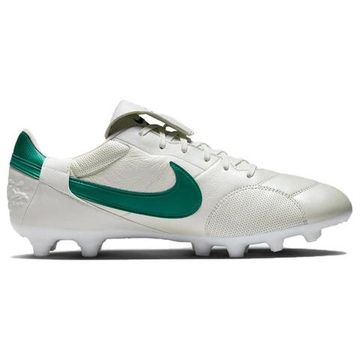 NIKE Premier 3 Футбольные бутсы Низкие Белые/Зеленый Унисекс