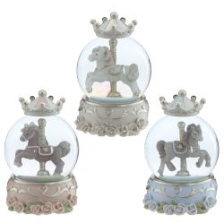 GAEM Фигурка декоративная в стекл шаре "Карусель", D 6,5 см, L6,5 W6,5 H10 см, 3в.