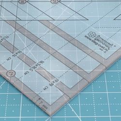 Линейка  для создания блока "Звезда охотника"   (арт. A26-S)