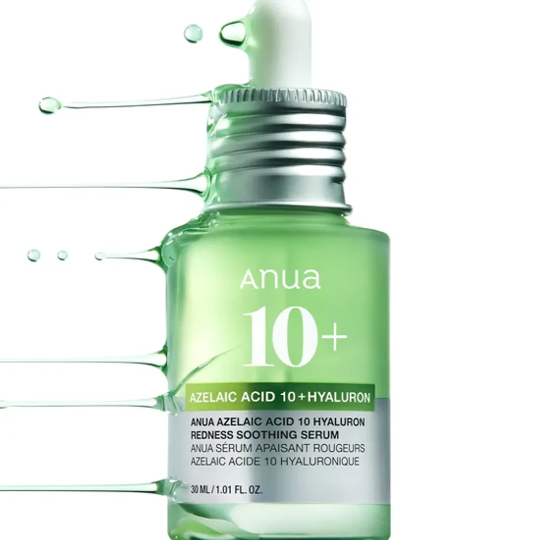 ANUA Azelaic Acid 10 Hyaluron Redness Soothing Serum Сыворотка для лица 30 мл