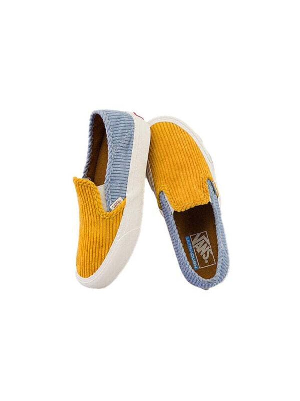 Кроссовки Vans Unisex Slip On Sneakers Yellow/Blue