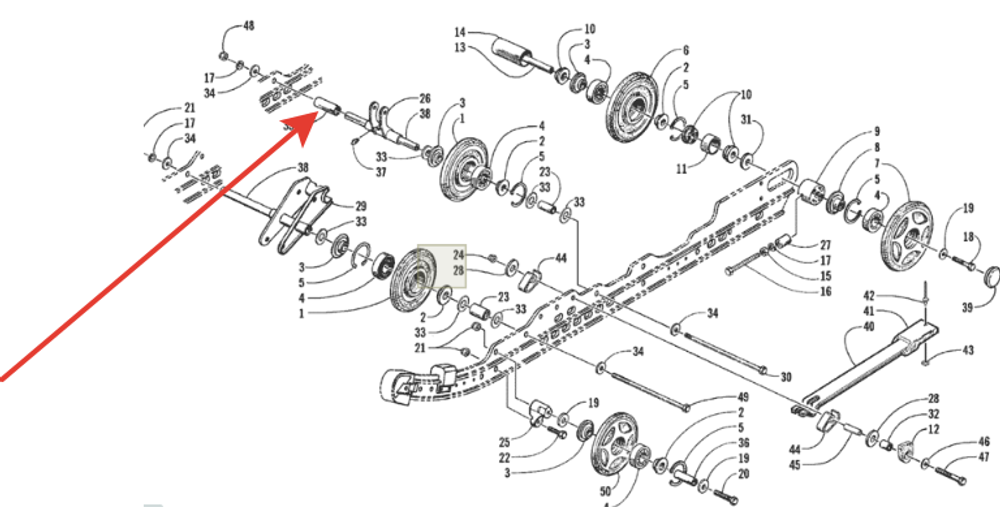 Втулка подвески Arctic Cat 0603-105