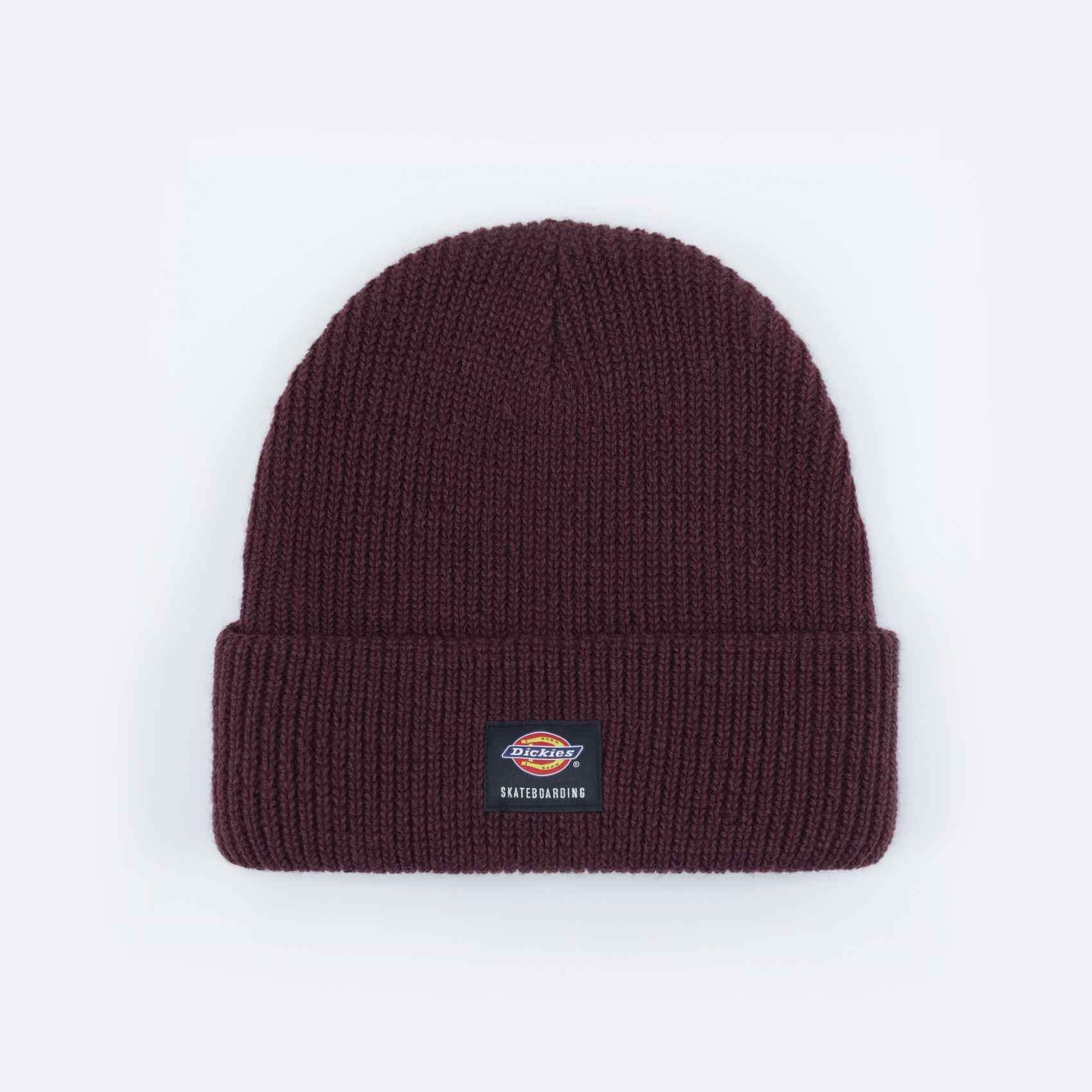 Шапка Dickies Skateboarding Flip-Up Beanie (maroon) артикул: - купить в магазине Дайс