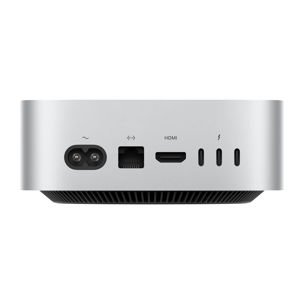 Компьютер Apple Mac mini (M4 Pro, 12 CPU/16 GPU, 2024) 24/512GB, Silver (Серебристый) MCX44