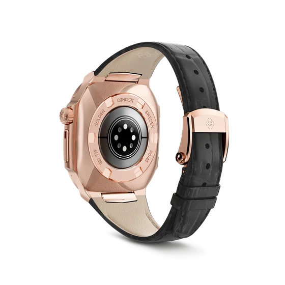 Корпус для Apple Watch ROYAL45 - Rose Gold Leather