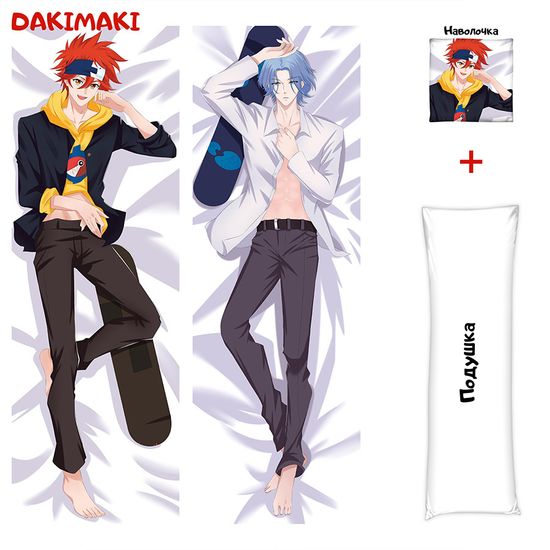 Дакимакура Ланга Хасегава и Рэки Кян арт. 0860