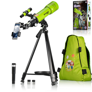 Телескоп BRESSER JUNIOR 70/400 в зеленом рюкзаке