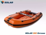Лодка надувная моторная solar-350 к (оптима)