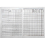 Бланк "Табель учета рабочего времени" А3, 1 лист