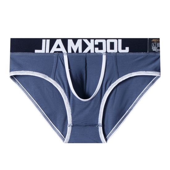 Мужские трусы брифы темно- синие JOCKMAIL JM2041-16