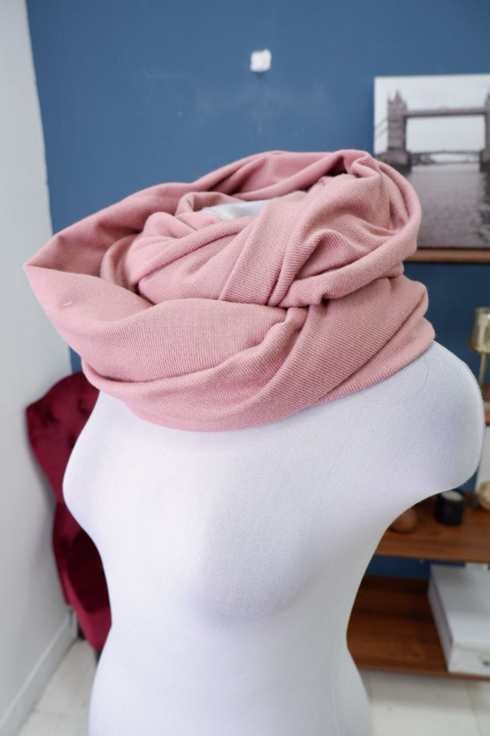 Шарф-снуд Flip Flop светлый