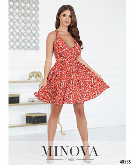 Платье 2013-терракотовый Minova Фото 2