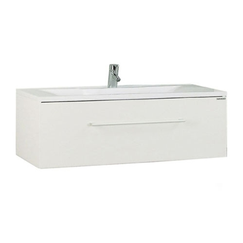 Тумба под раковину Акватон Мадрид 120 М, 1 ящик, белая