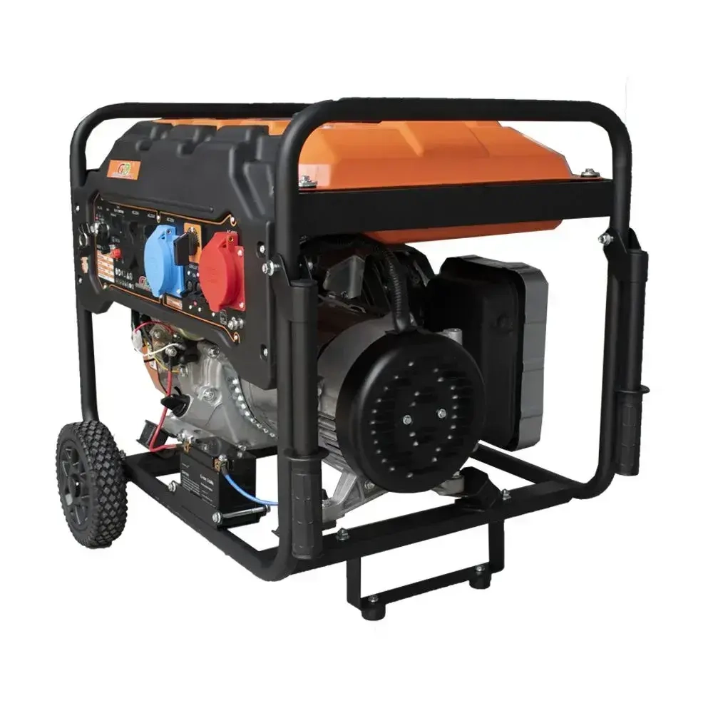 Трехфазный бензиновый генератор с ATS EG10000es-T-A-A