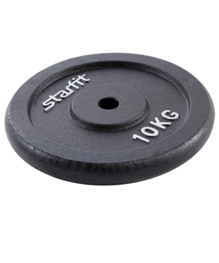 Диск чугунный BB-204 d=26 мм, черный, 10 кг