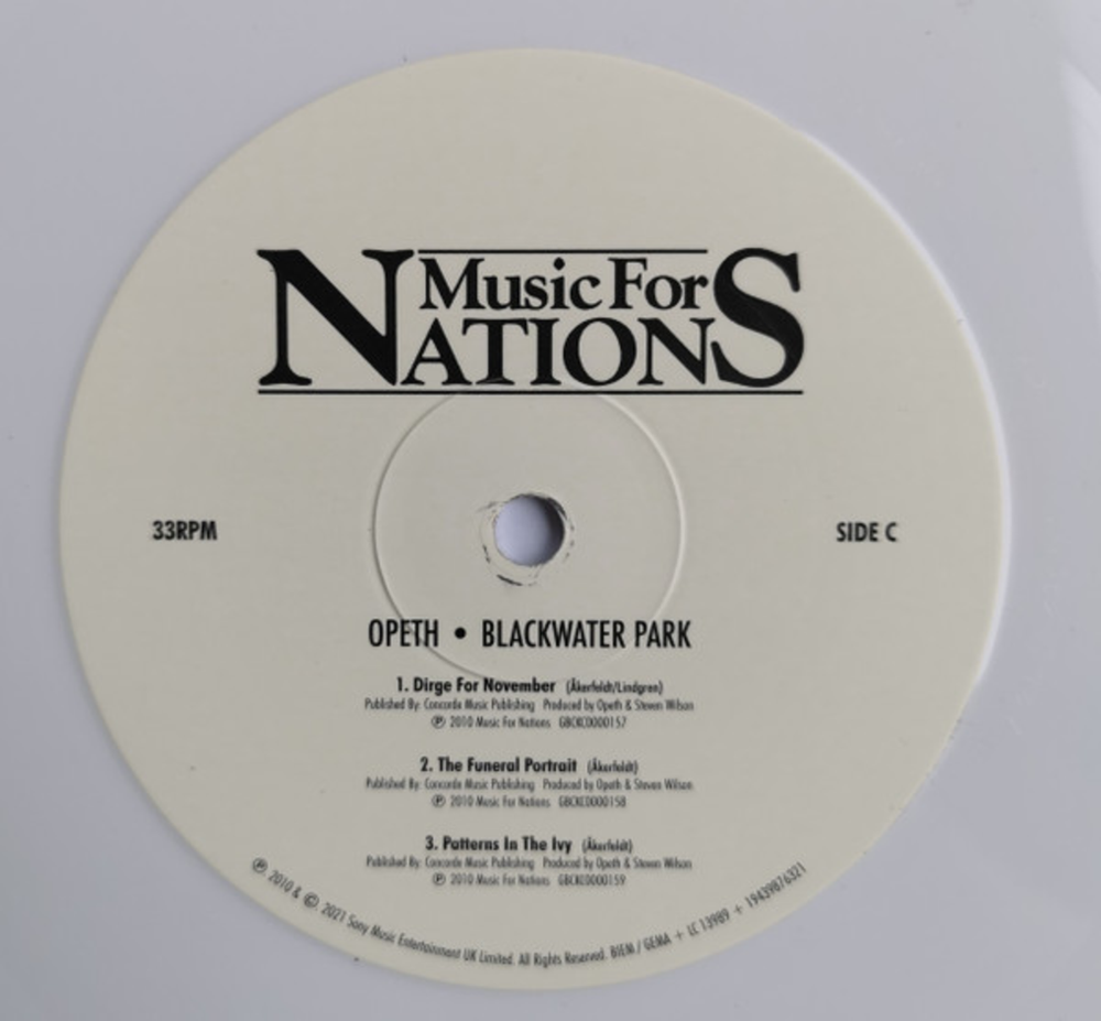Opeth / Blackwater Park (20th Anniversary Edition)(Coloured Vinyl)(2LP)