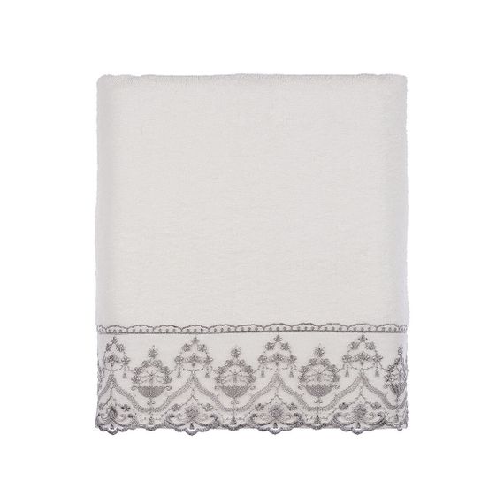 Набор полотенец Lina 2 предмета кремовый TIVOLYO HOME Турция