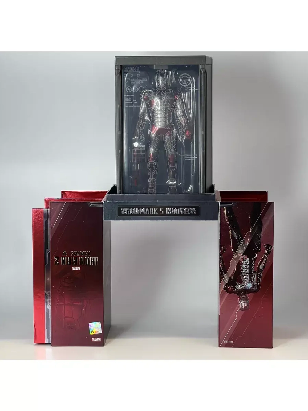 Фигурка Железный человек Marvel ZD Toys 1908-05 Mark 5