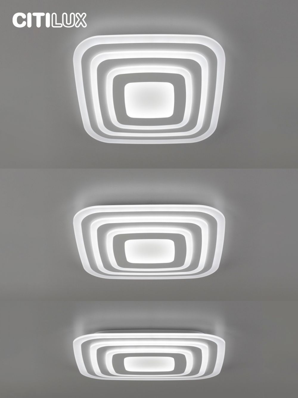 Citilux Триест Смарт CL737A080E RGB Умная люстра