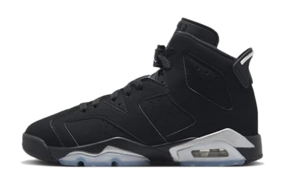 Кроссовки Jordan Air Jordan 6 Metallic Silver (Женская размерная сетка)