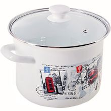 Кастрюля эмалированная Керченский металлургический завод 42304-162/4.02-у4б, 5 л