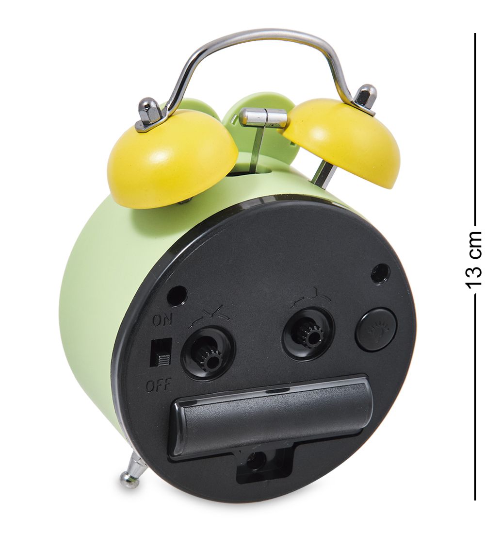 GAEM Art CL-07/2 Будильник «Лягушка» салатовый