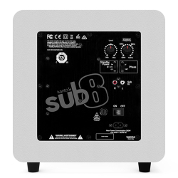 Kanto Audio Сабвуфер SUB8 300 Вт, белый