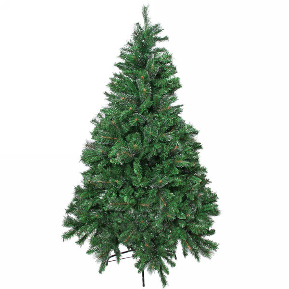 Ёлка «Снежная королева» 150 см, блестящая посыпка (711 веток)