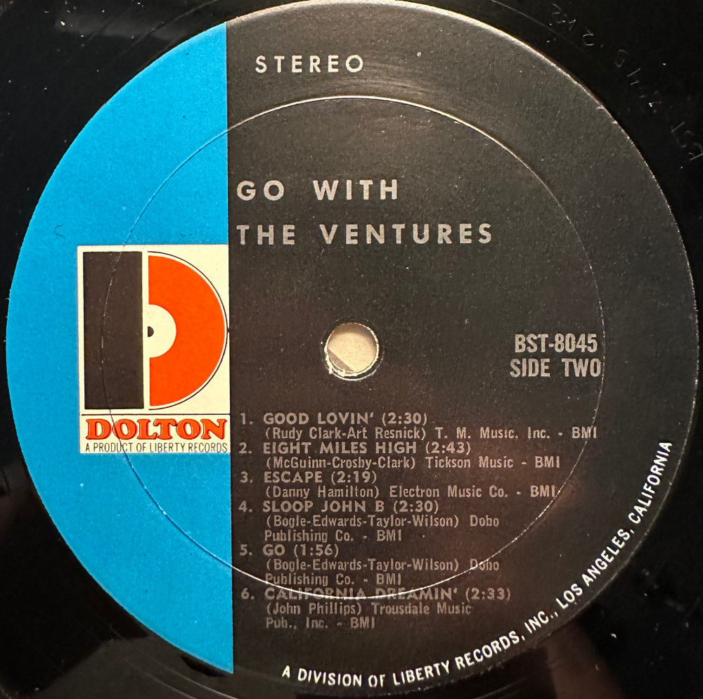 The Ventures - Go With The Ventures (США 1966г.)