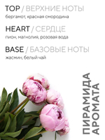 Свеча соевая ароматическая с хлопковым фитилём в стакане - Малиновое суфле