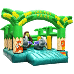 Коммерческий надувной батут "Национальный парк" 4*4*3 м