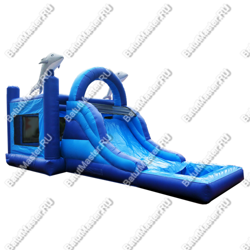 Коммерческий надувной батут "На волне"