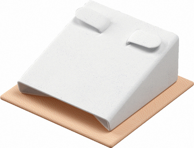 Подставка для серег/наклонная/2 язычка/основание