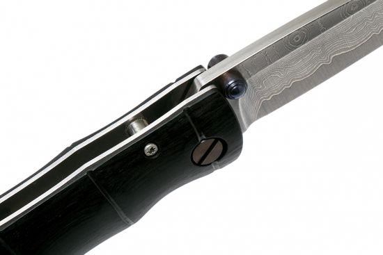 Складной нож Mcusta Shinra Emotion Take MC-0076DP c клинком из стали VG-10, рукоять дерево (Pakka)