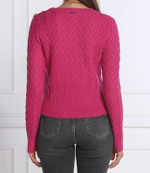 свитер chiusa Liu Jo - фуксия(WF2269 MA95M)