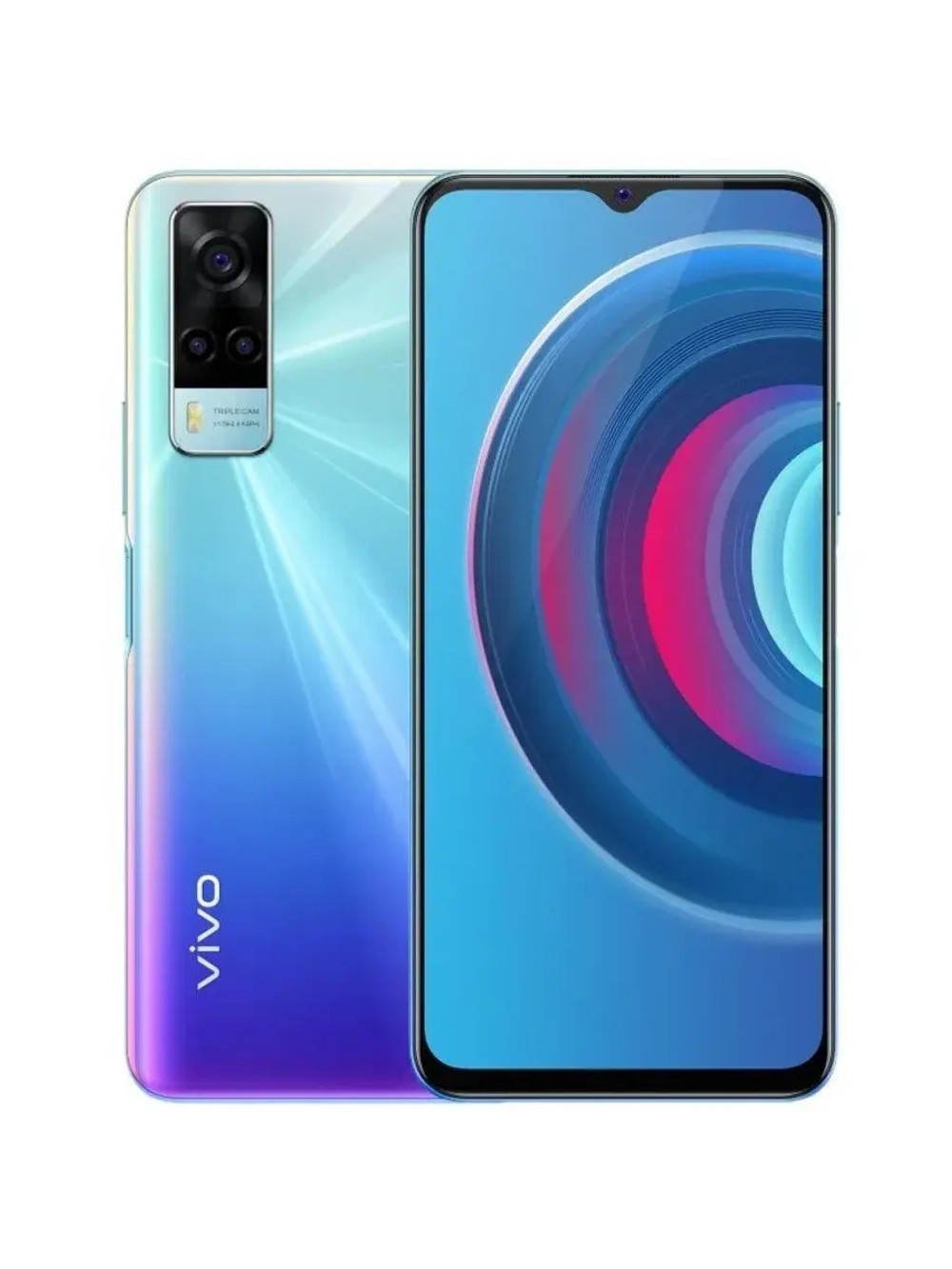 6,58" Смартфон Y53s 6/128 ГБ Y53S CYAN
