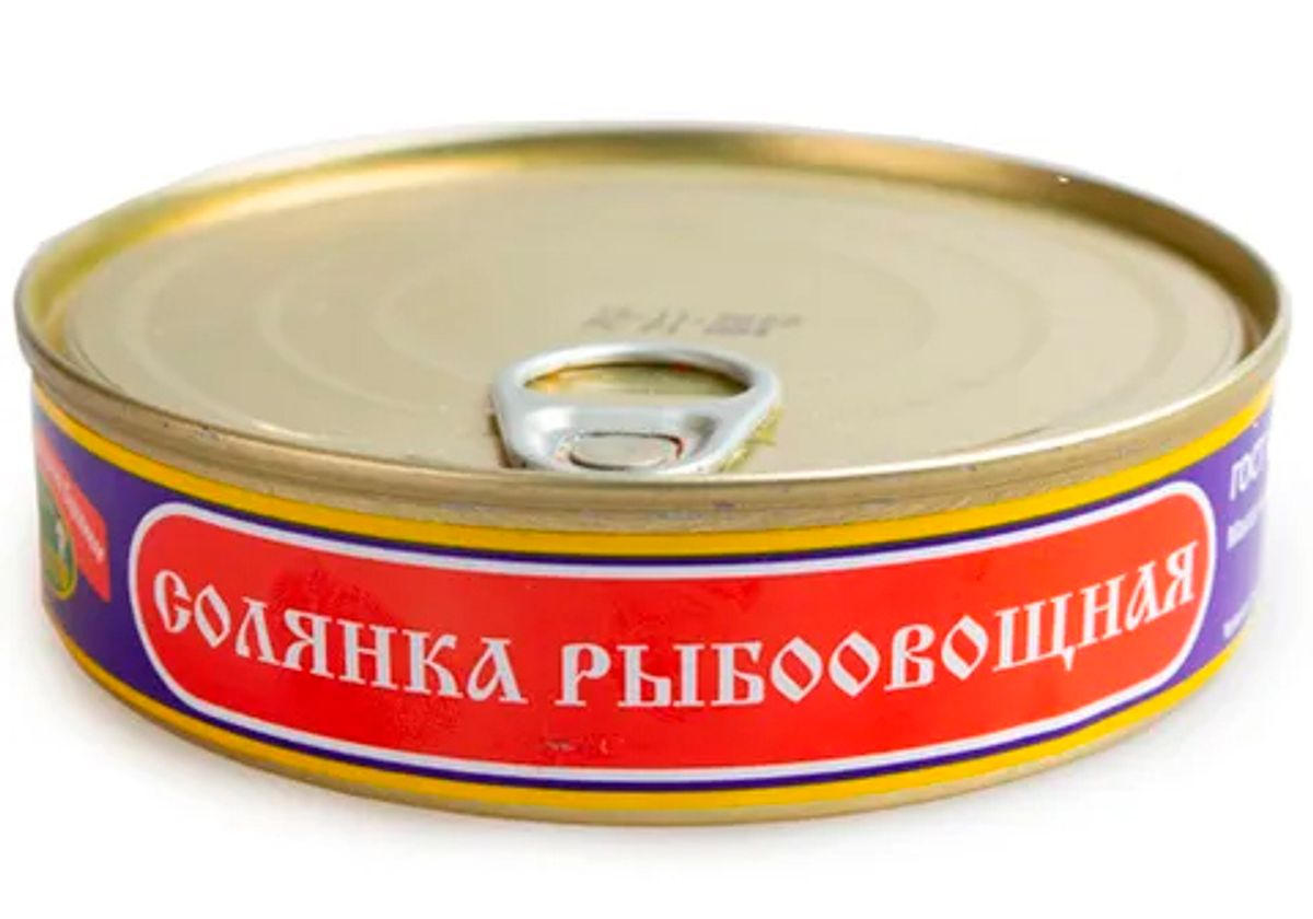 Солянка рыбоовощная, 170г