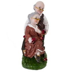 GAEM Фигурка декоративная "Бабушка с дедушкой", L12 W7 H16 см