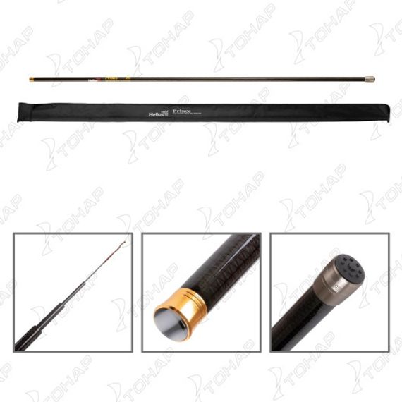 Удилище маховое HELIOS Prince carbon, 4m, 10-30g (HS-P-400)