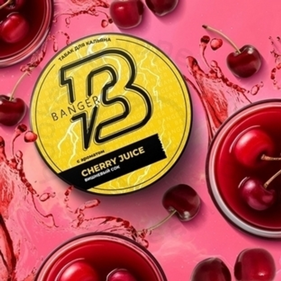 Табак для кальяна Banger Cherry Juice (Вишневый сок) 25 гр.