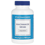 The Vitamin Shoppe, Ниацинамид, 500 мг, 100 капсул