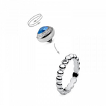 Шарм Qudo Tondo Deluxe metallic blue 629108 BL/S