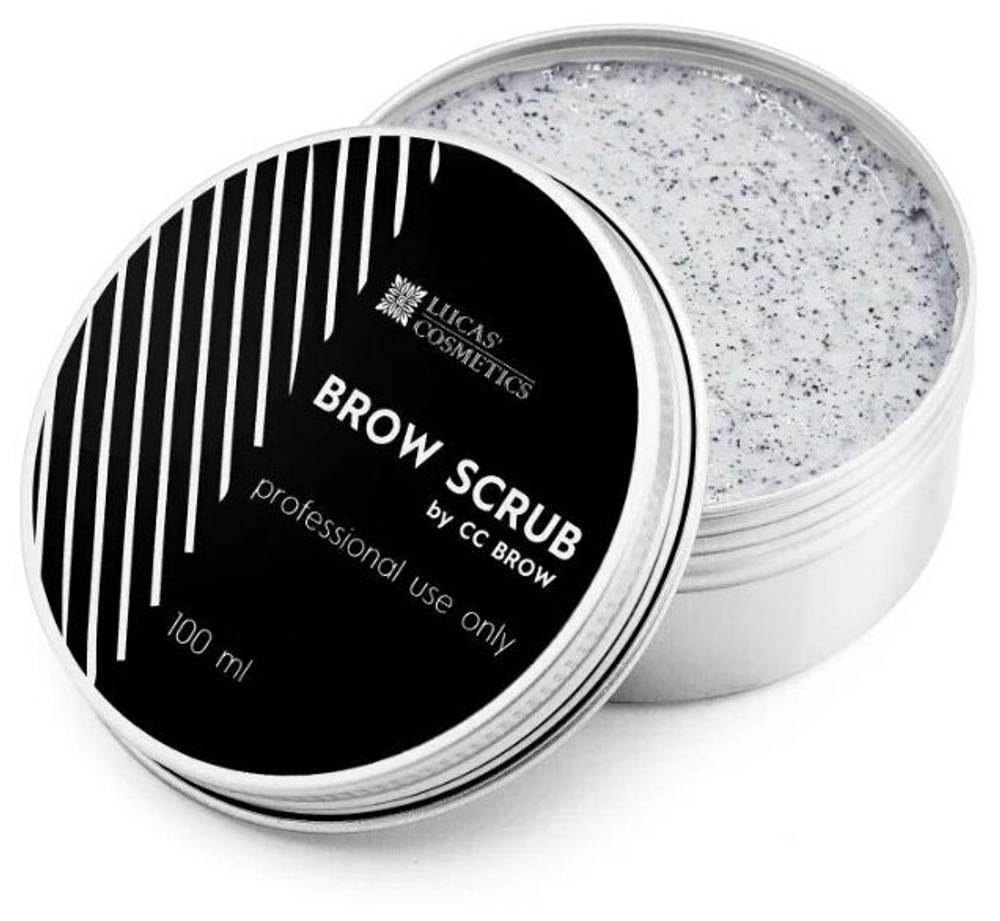 Скраб для бровей Brow Scrub, 100 мл