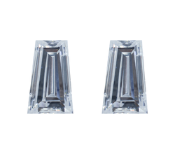 Лабораторно-выращенный бриллиант трапеция (пара) 0.825 ct