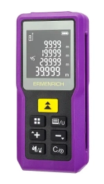 Лазерная рулетка Ermenrich Reel PRO GM100, фиолетовый
