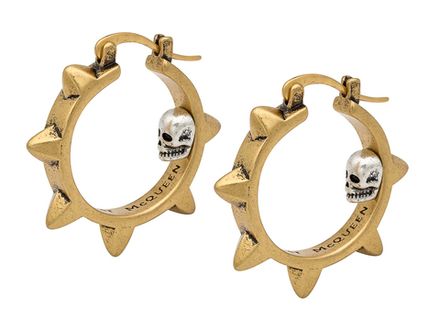 Серьги-Кольца "Шипы", 29мм