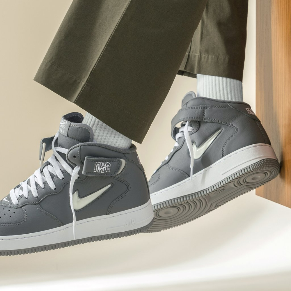 Кроссовки Nike Air Force 1 New York City Cool Grey