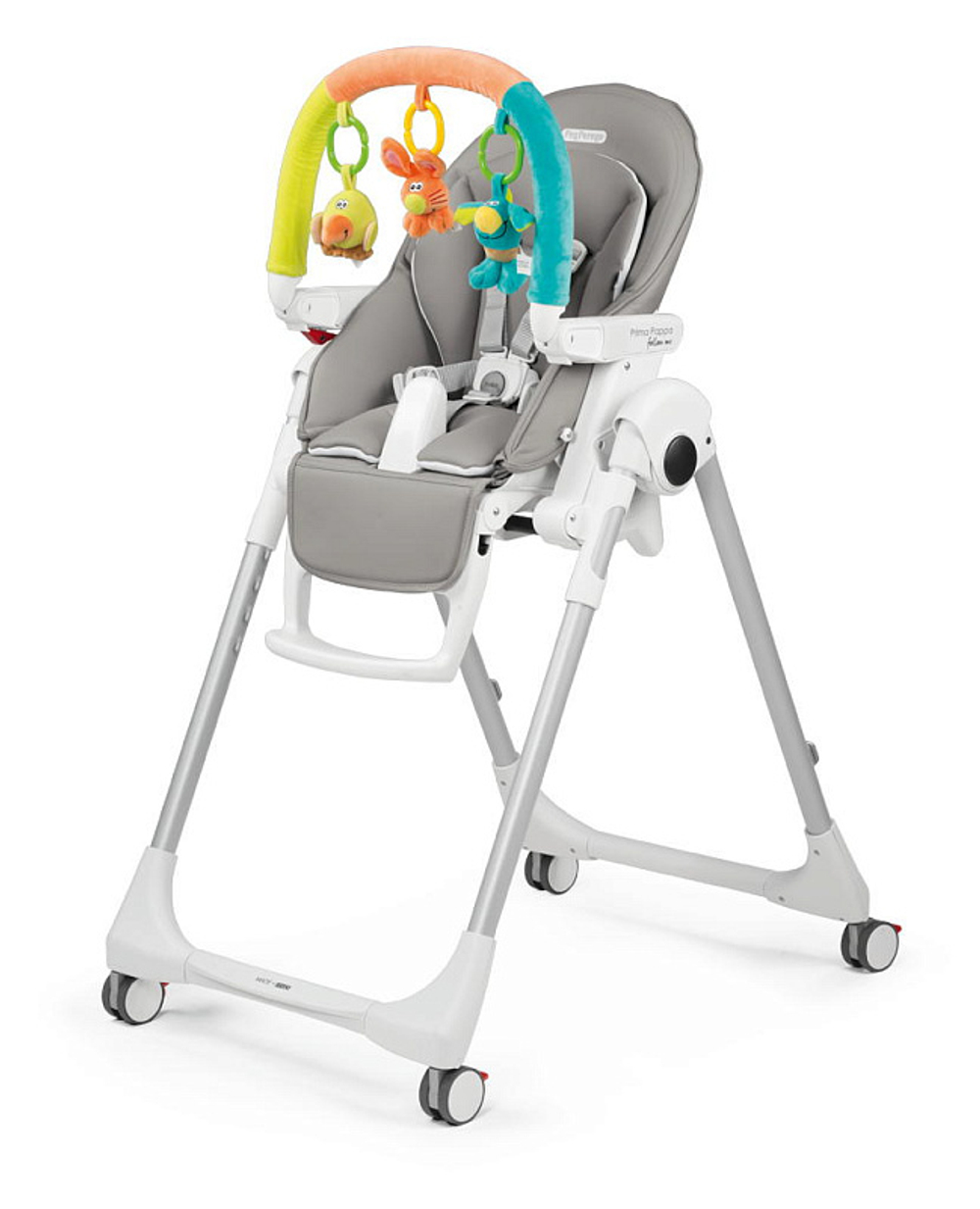 Стульчик для кормления Peg Perego Prima Pappa Follow Me Plus Ice