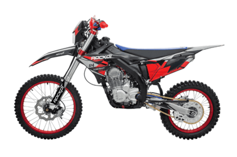 Мотоцикл кроссовый эндуро ROCKOT R4 Flame Bullet