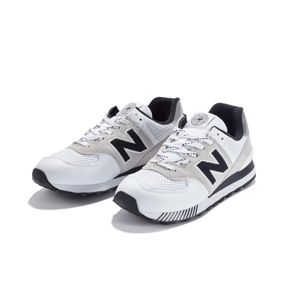 New Balance 574 "White Silver Black"